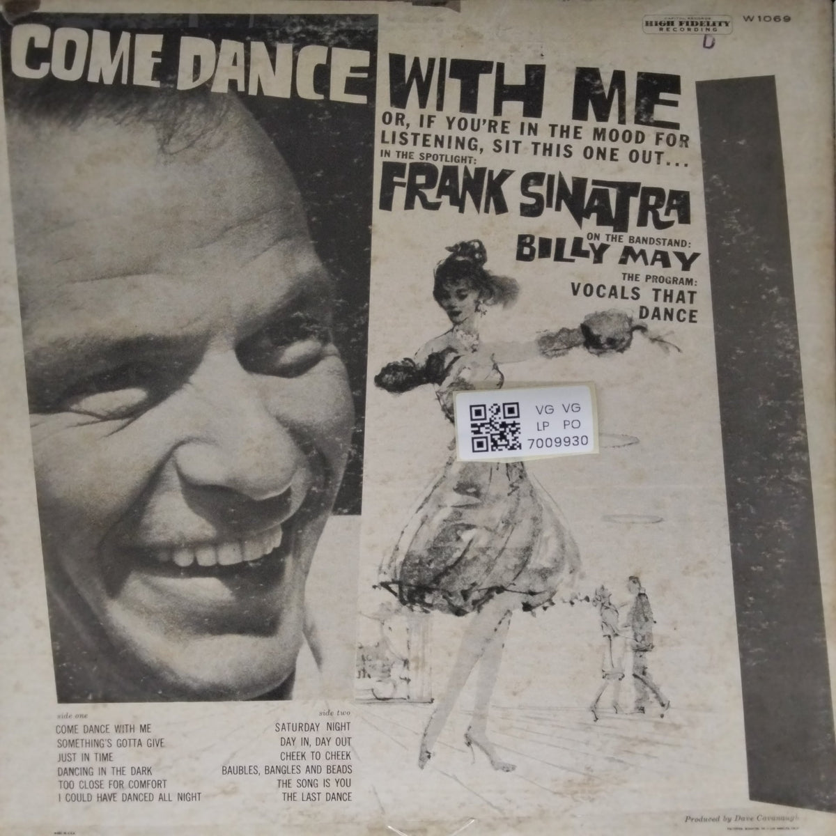 Frank Sinatra, Billy May - Come Dance With Me! (Vinyl)