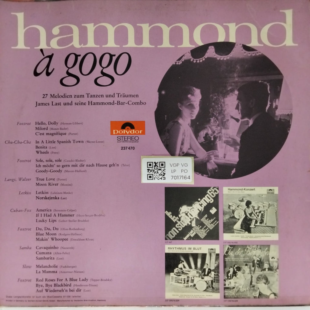 James Last und seine Hammond-Combo - Hammond à gogo (Vinyl)