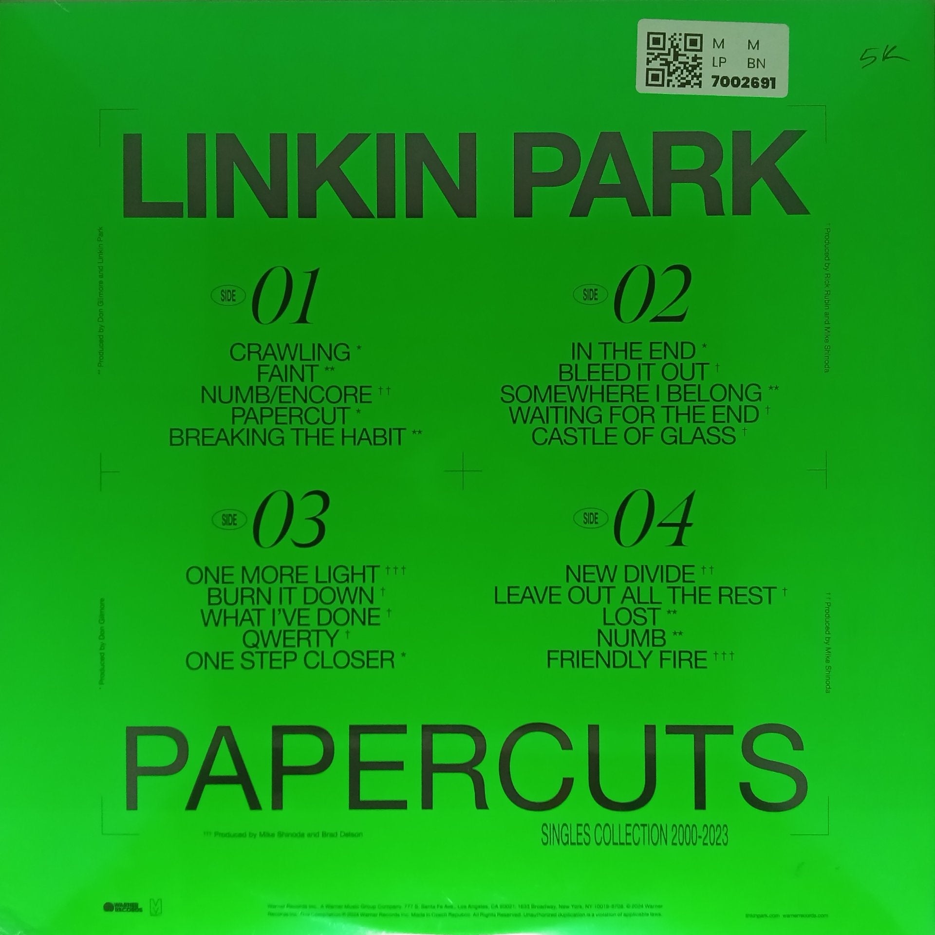 Linkin Park - Papercuts (Vinyl) (2)