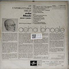 Asha Bhosle, Jaidev - An Unforgettable Treat (Vinyl)