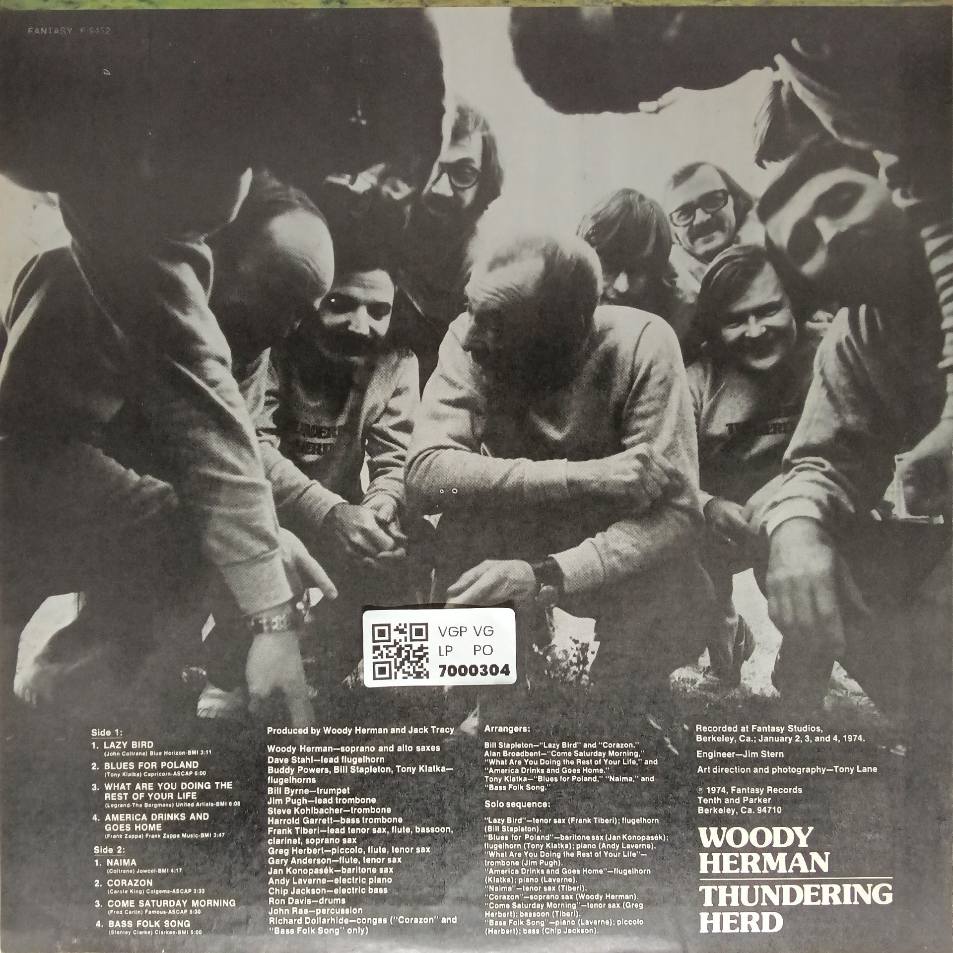 Woody Herman - Thundering Herd (Vinyl)