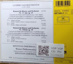Krystian Zimerman, Wiener Philharmoniker - Klavierkonzerte Piano Concertos Nos. 1 & 2 (CD)