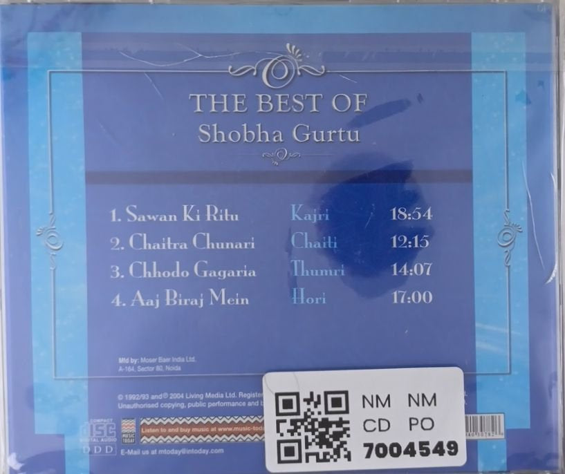 Shobha Gurtu - The Best of Shobha Gurtu (CD)