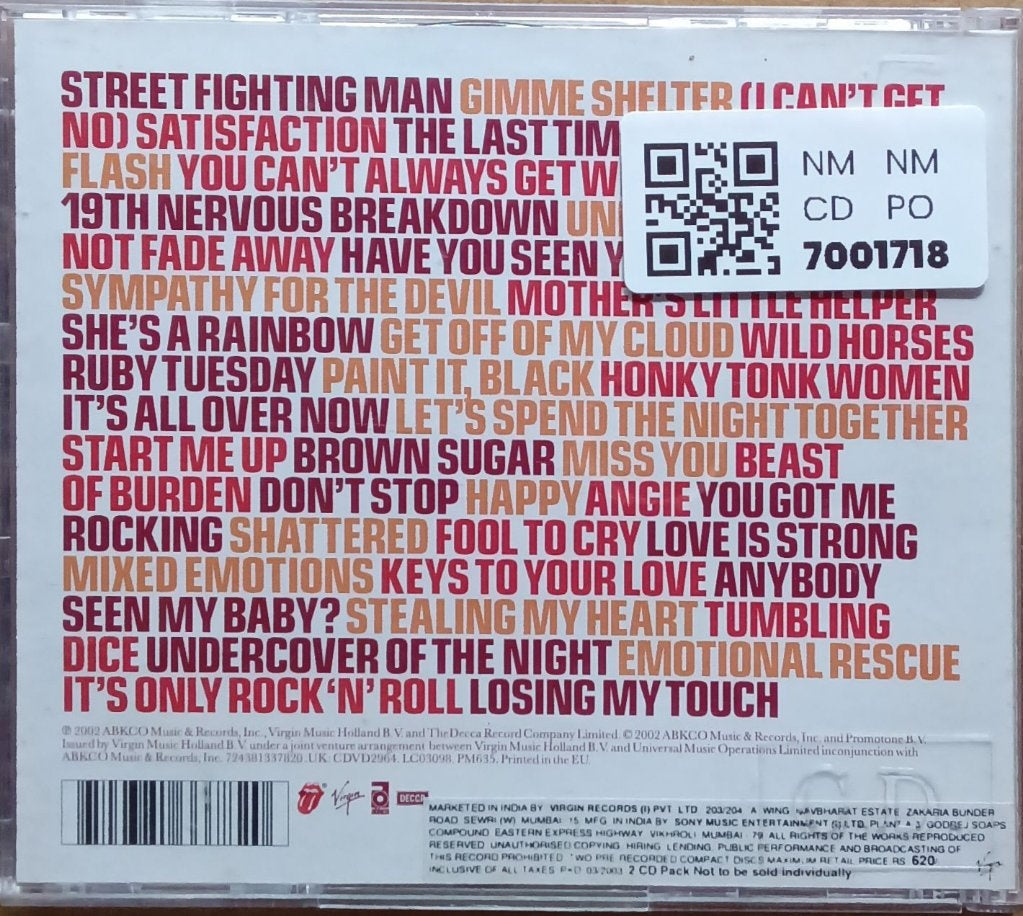 Rolling Stones - Forty Licks (CD) (2)