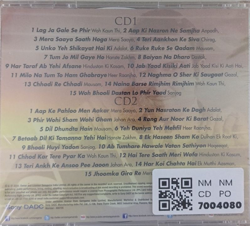 Madan Mohan - Melodious Madan Mohan (CD) (2)