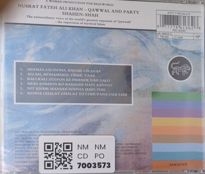 Nusrat Fateh Ali Khan - Body and Soul (CD)
