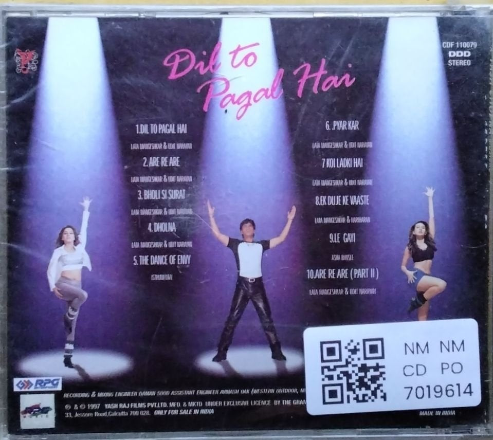 Uttam Singh - Dil To Pagal Hai (CD)