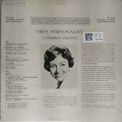 Caterina Valente - Miss Personality (Vinyl)