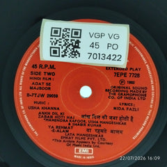 Usha Khanna - Adat Se Majboor (45-RPM)