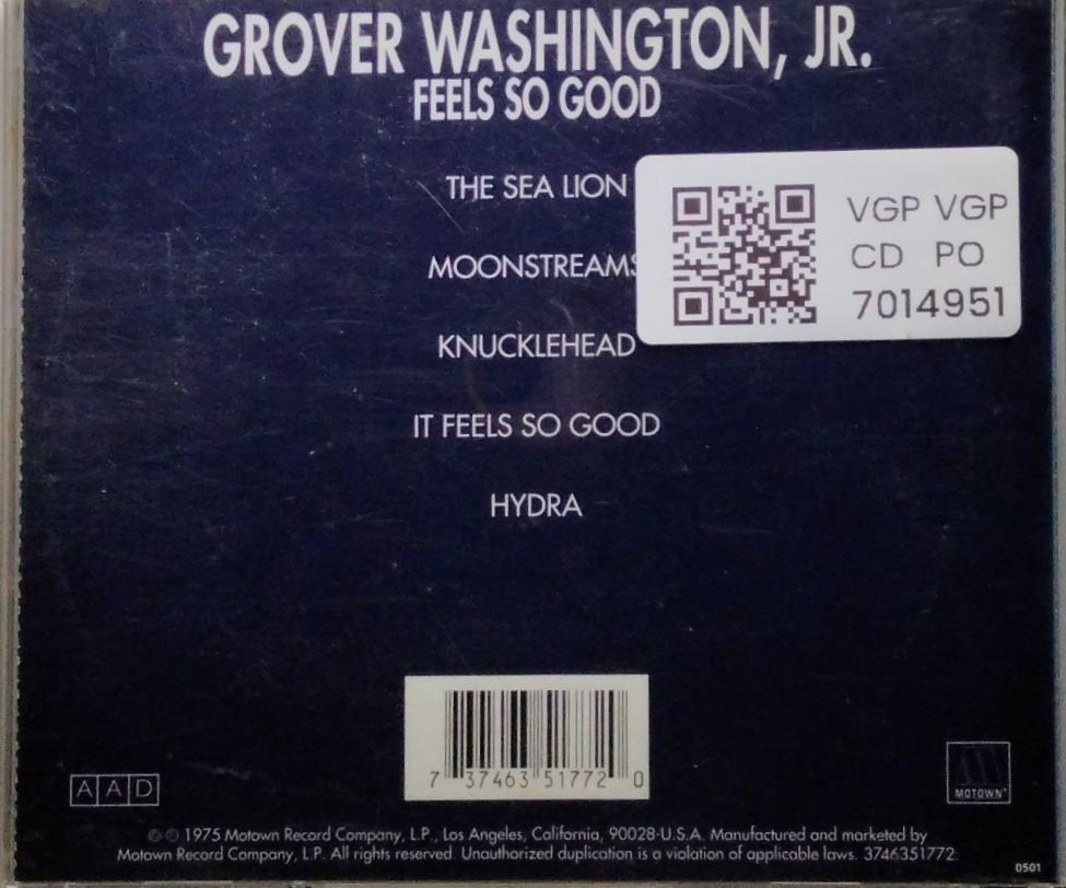 Grover Washington, Jr. - Feels So Good (CD)