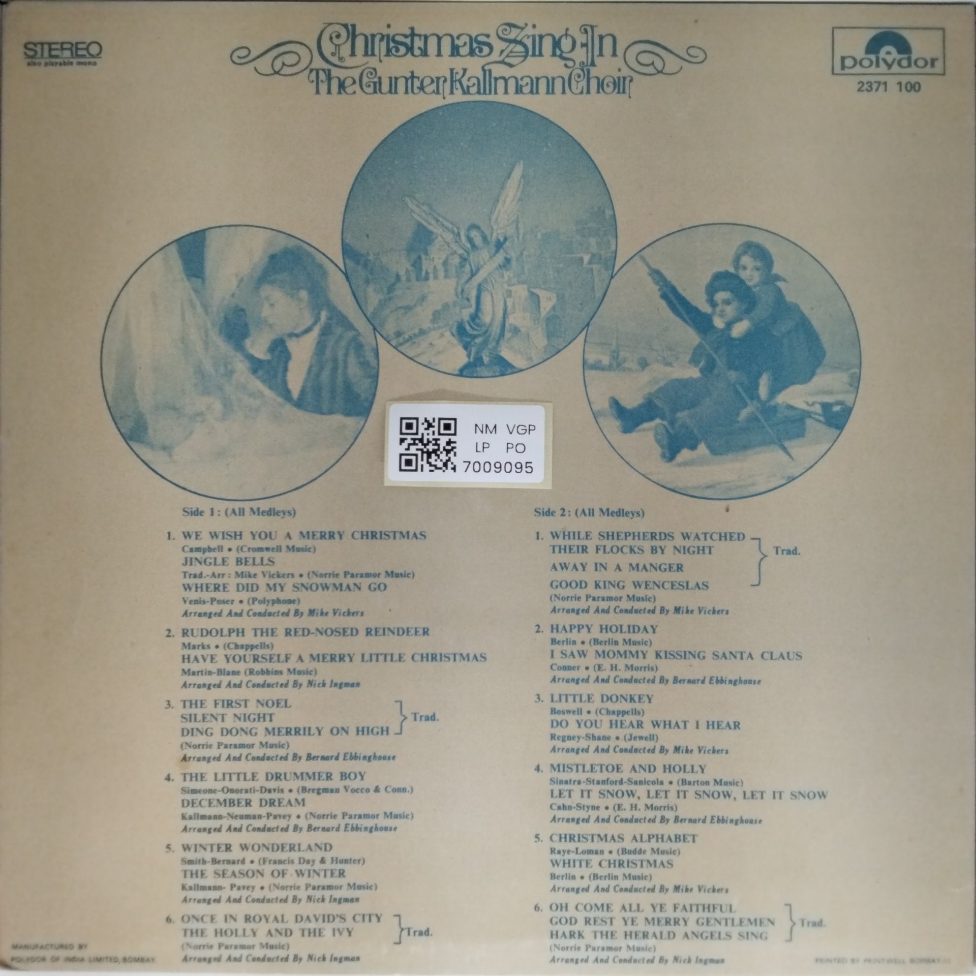 The Gunter Kallmann Choir - Christmas Sing-In (Vinyl)