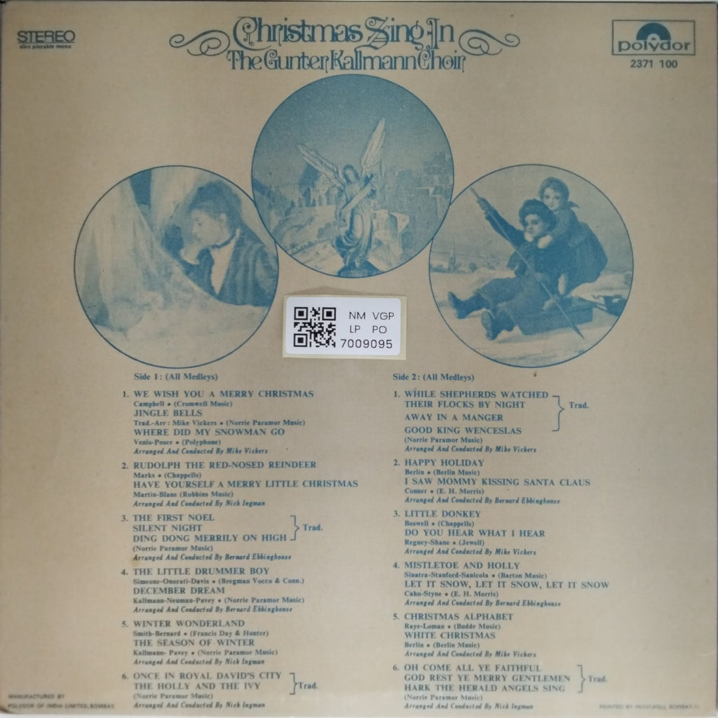 The Gunter Kallmann Choir - Christmas Sing-In (Vinyl)