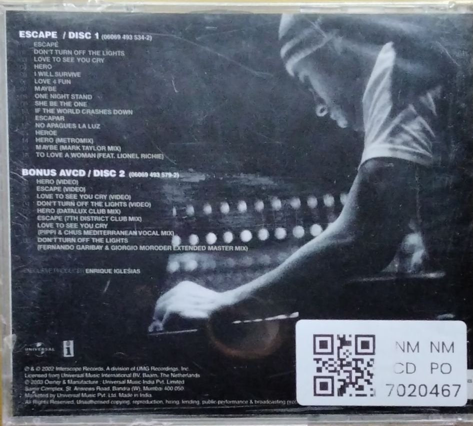 Enrique Iglesias - Escape (CD)