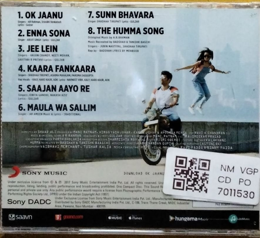 A R Rahman - OK Jaanu (CD)