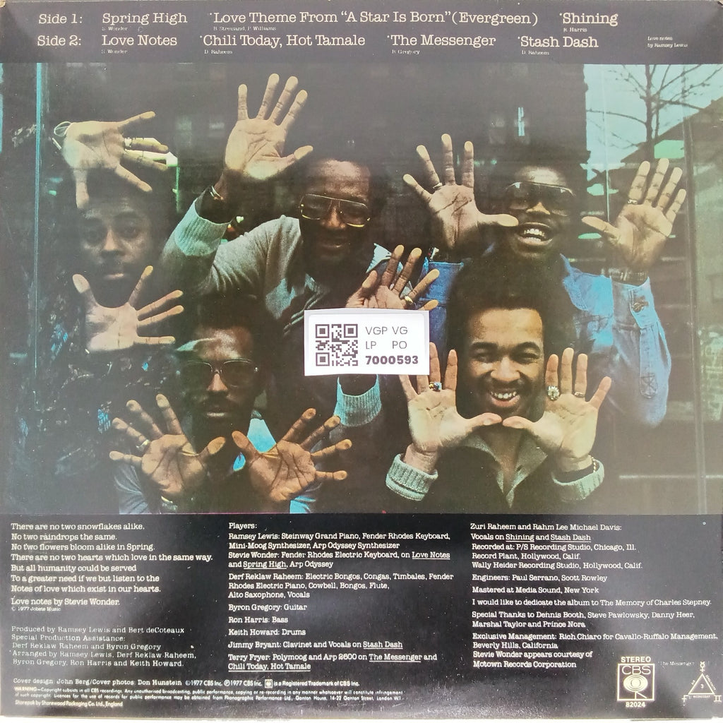 Ramsey Lewis - Love Notes (Vinyl)