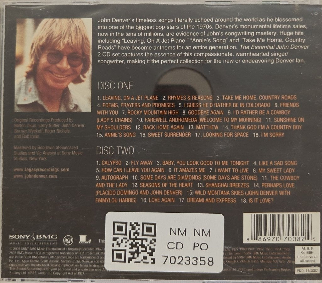 John Denver - The Essential John Denver (CD) (2)