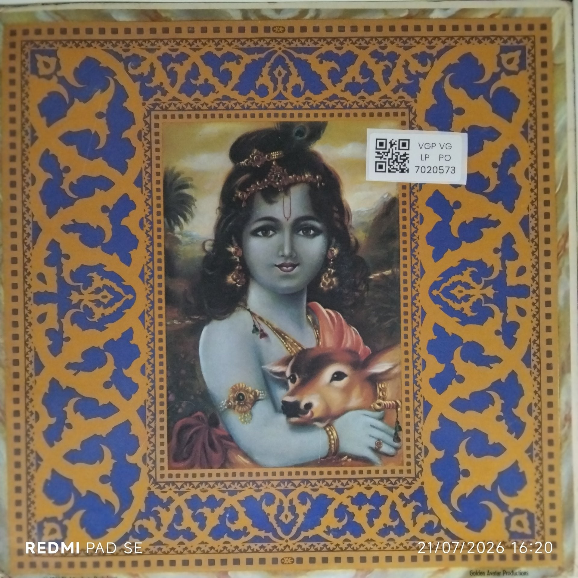 A.C. Bhaktivedanta Swami Prabhupada - Govinda (Vinyl)