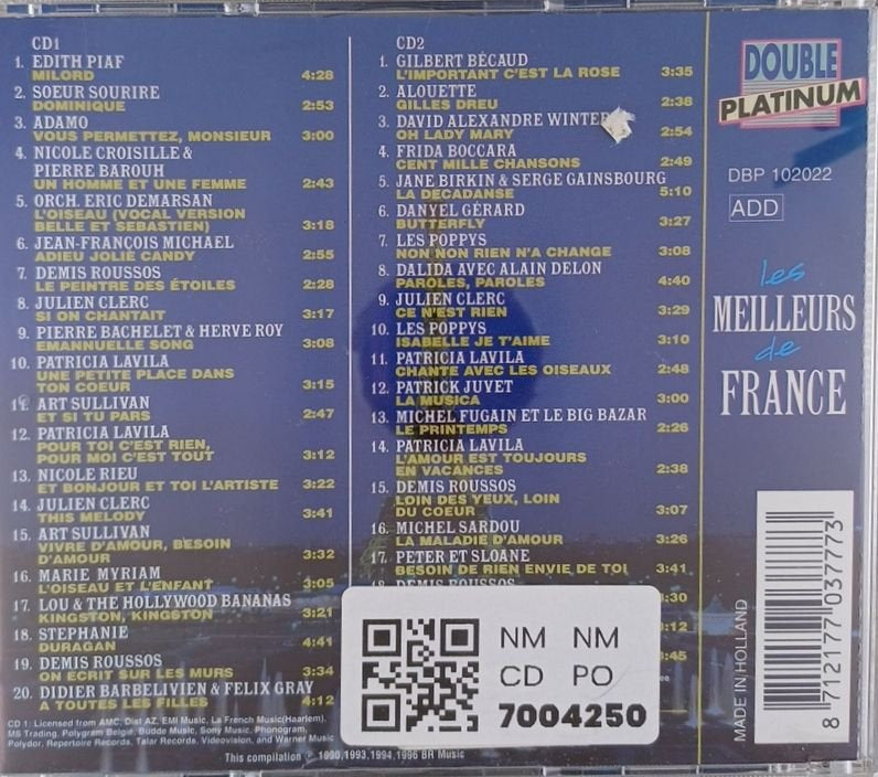 Various - Les Meilleurs de France (CD) (2)
