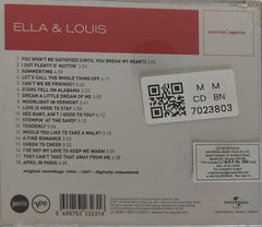 Ella Fitzgerald, Louis Armstrong - Singing and Swinging Together (CD)