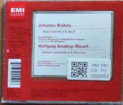 David Oistrakh, Igor Oistrakh, Otto Klemperer - Brahms: Violin Concerto / Mozart: Sinfonia concertante (CD)