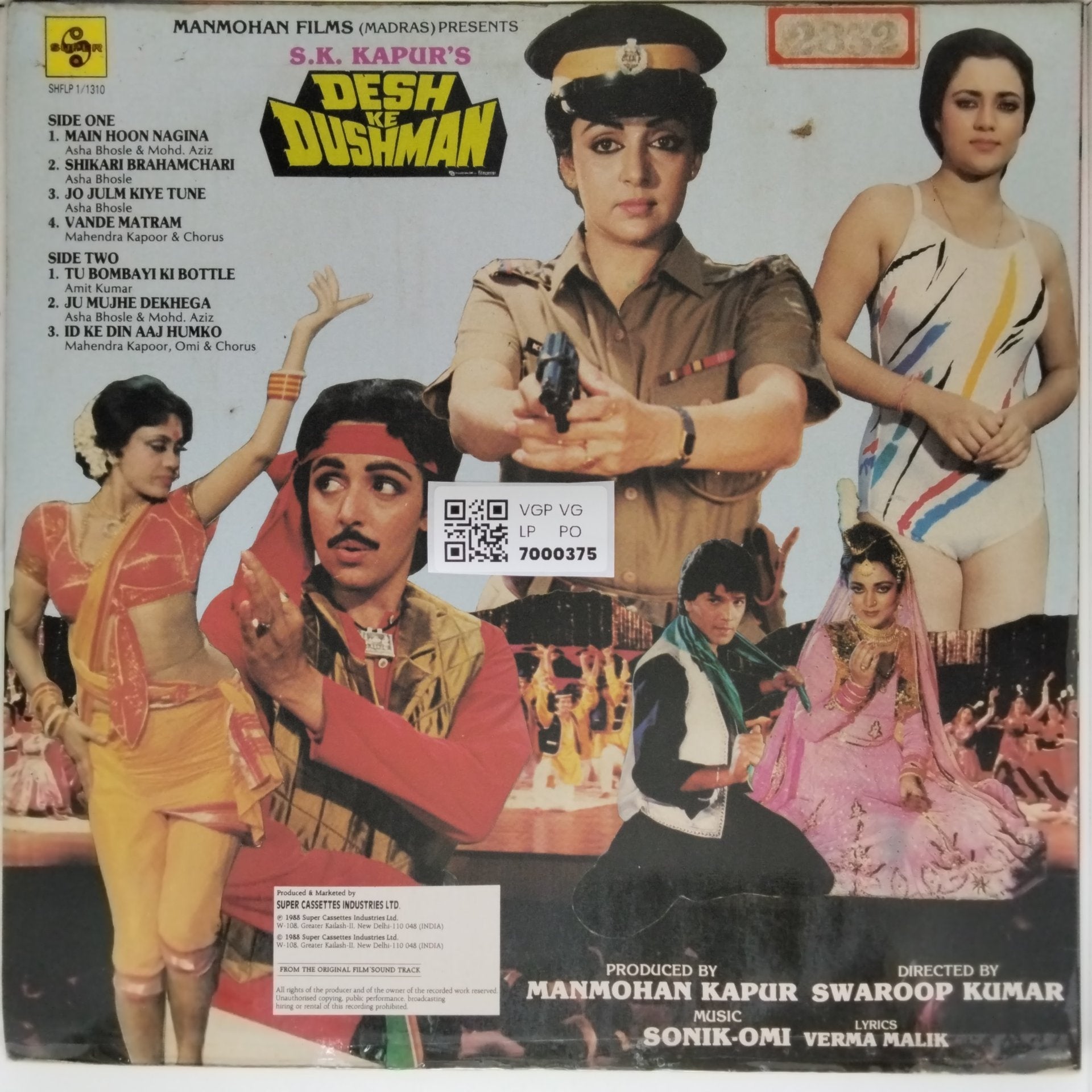 Sonik Omi - Desh Ke Dushman (Vinyl)