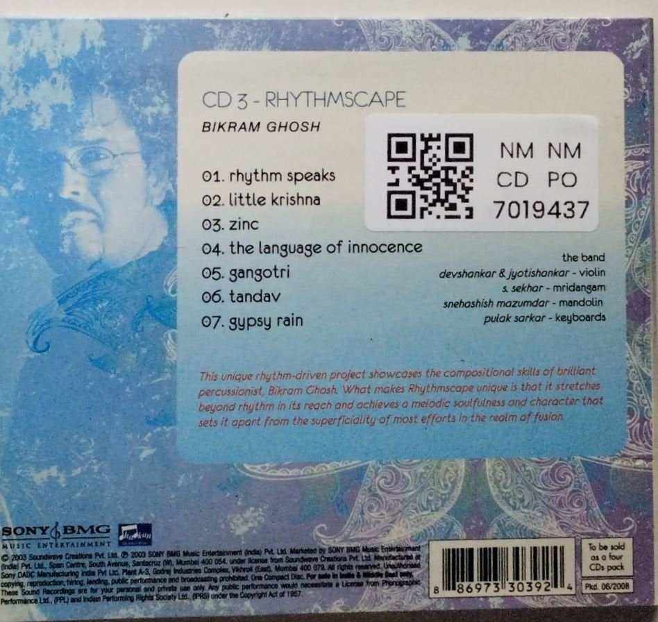 Bikram Ghosh - Rhythmscape (CD)