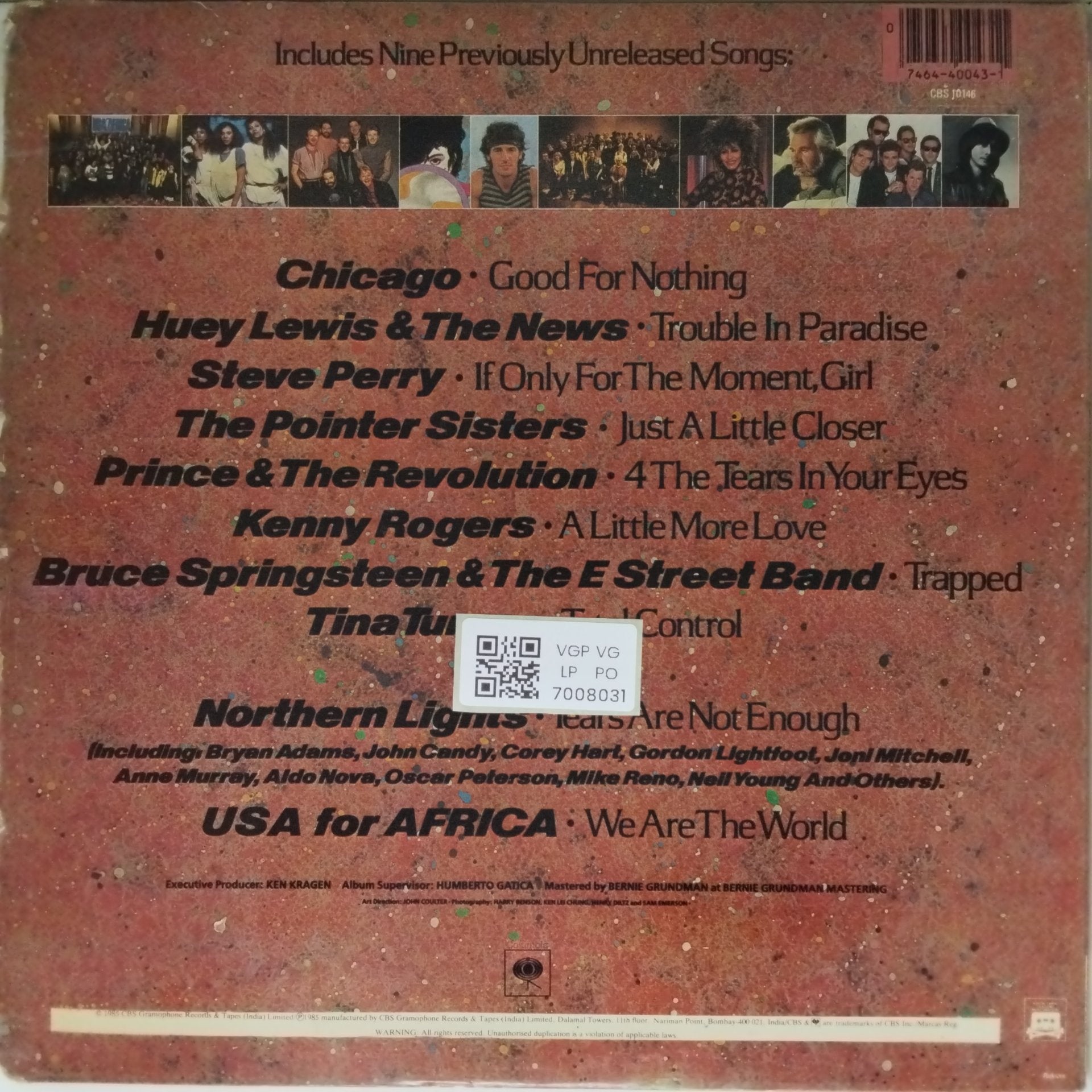USA for Africa - We Are The World (Vinyl)