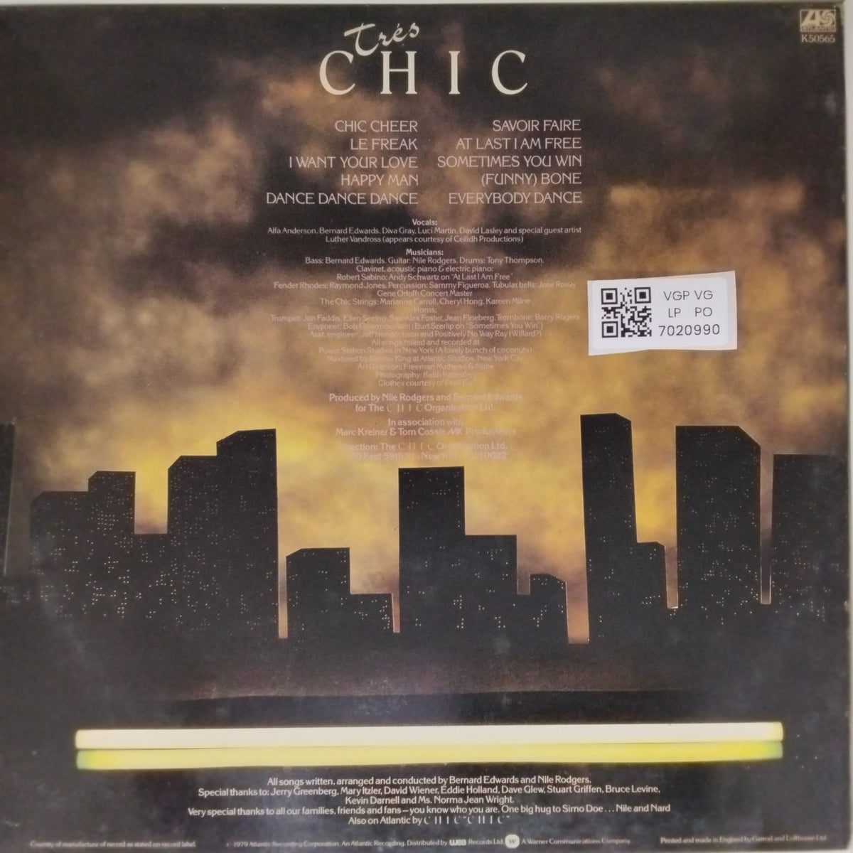 Chic - Tres Chic (Vinyl)
