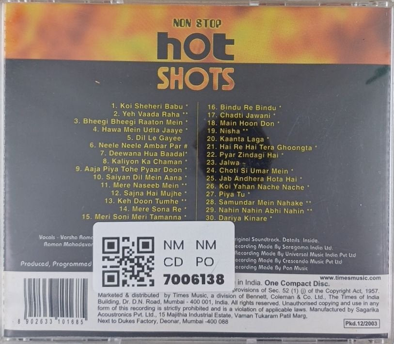 Various - Non Stop Hot Shots (CD)