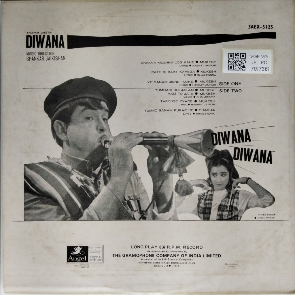 Shankar Jaikishan - Diwana (Vinyl)