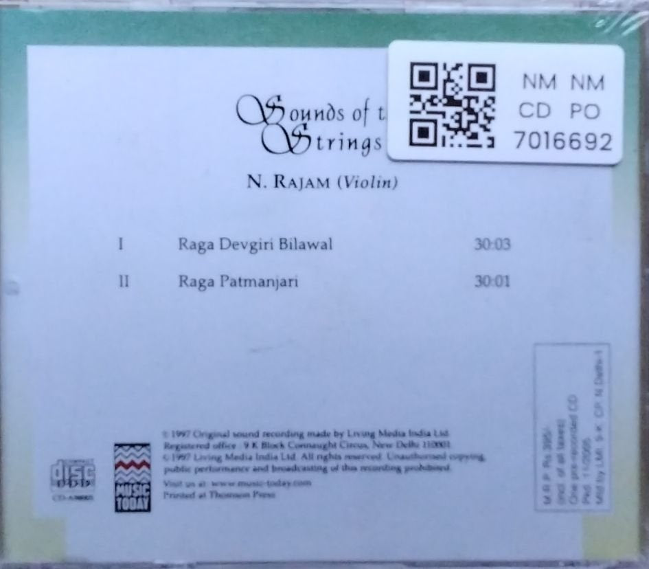 N. Rajam - Sounds of the Strings (CD)
