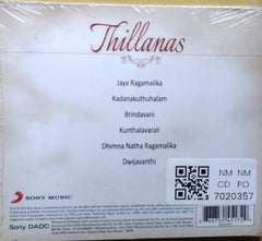 Dr. M. Balamuralikrishna - Thillanas (CD)