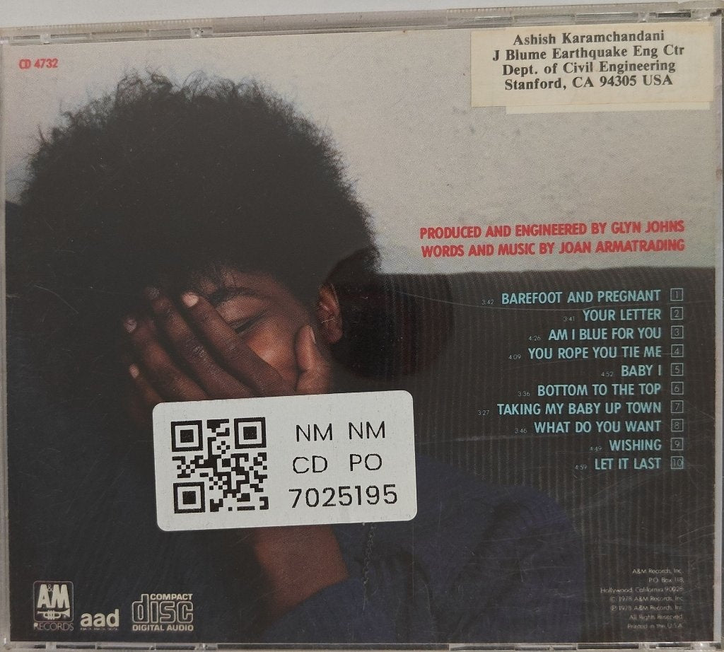 Joan Armatrading - To the Limit (CD)