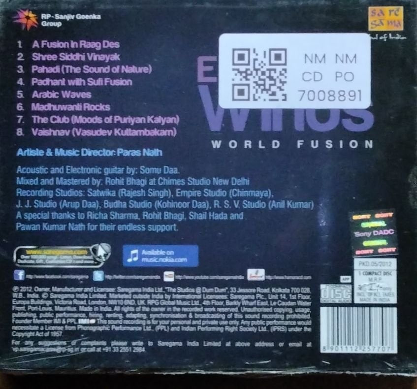 Paras Nath - Eternal Winds (CD)