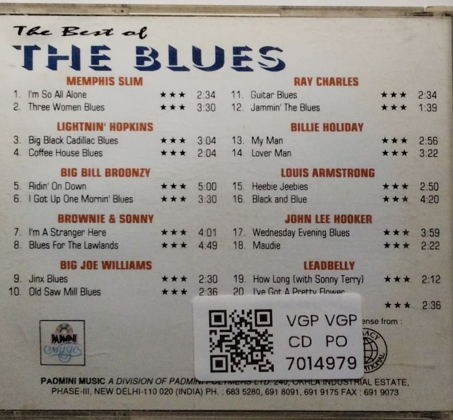 Various - The Best of The Blues (CD)