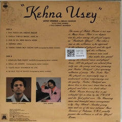 Mehdi Hassan - Kehna Usey (Vinyl)
