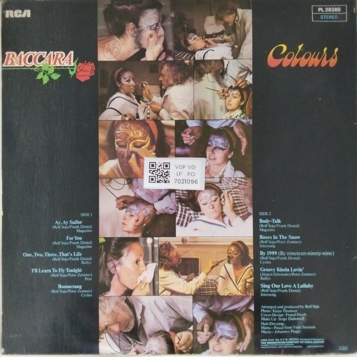 Baccara - Colours (Vinyl)
