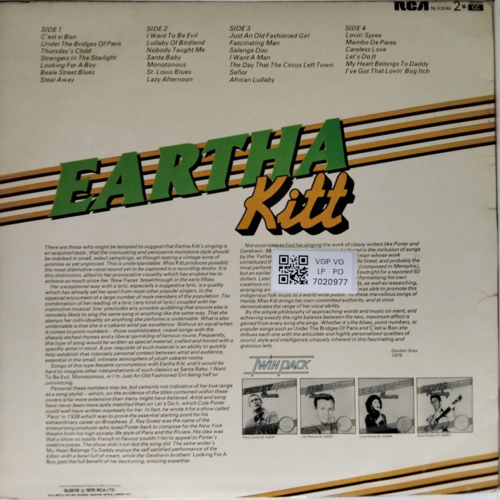 Eartha Kitt - Twin Pack (Vinyl) (2)