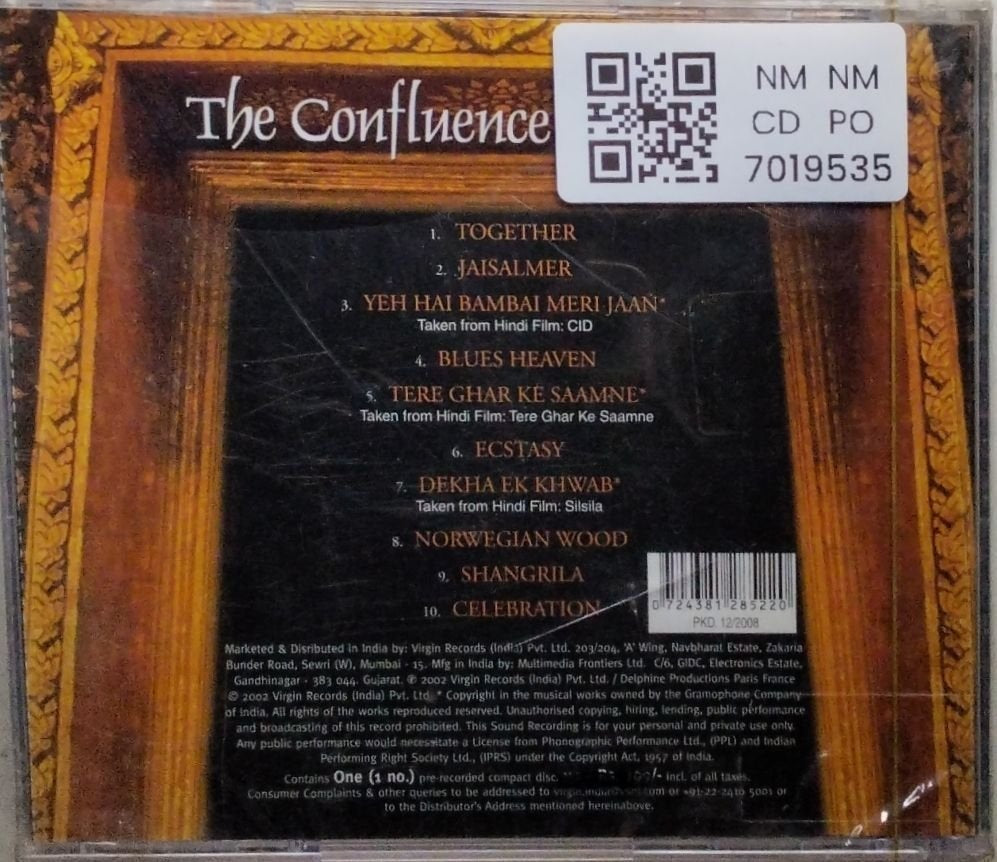 Richard Clayderman, Rahul Sharma - The Confluence: Santoor & Piano (CD)