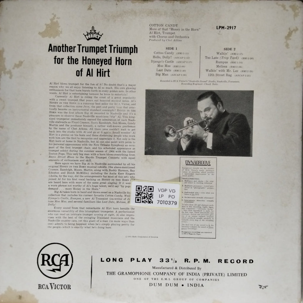 Al Hirt - Cotton Candy (Vinyl)