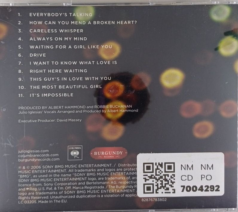 Julio Iglesias - Romantic Classics (CD)
