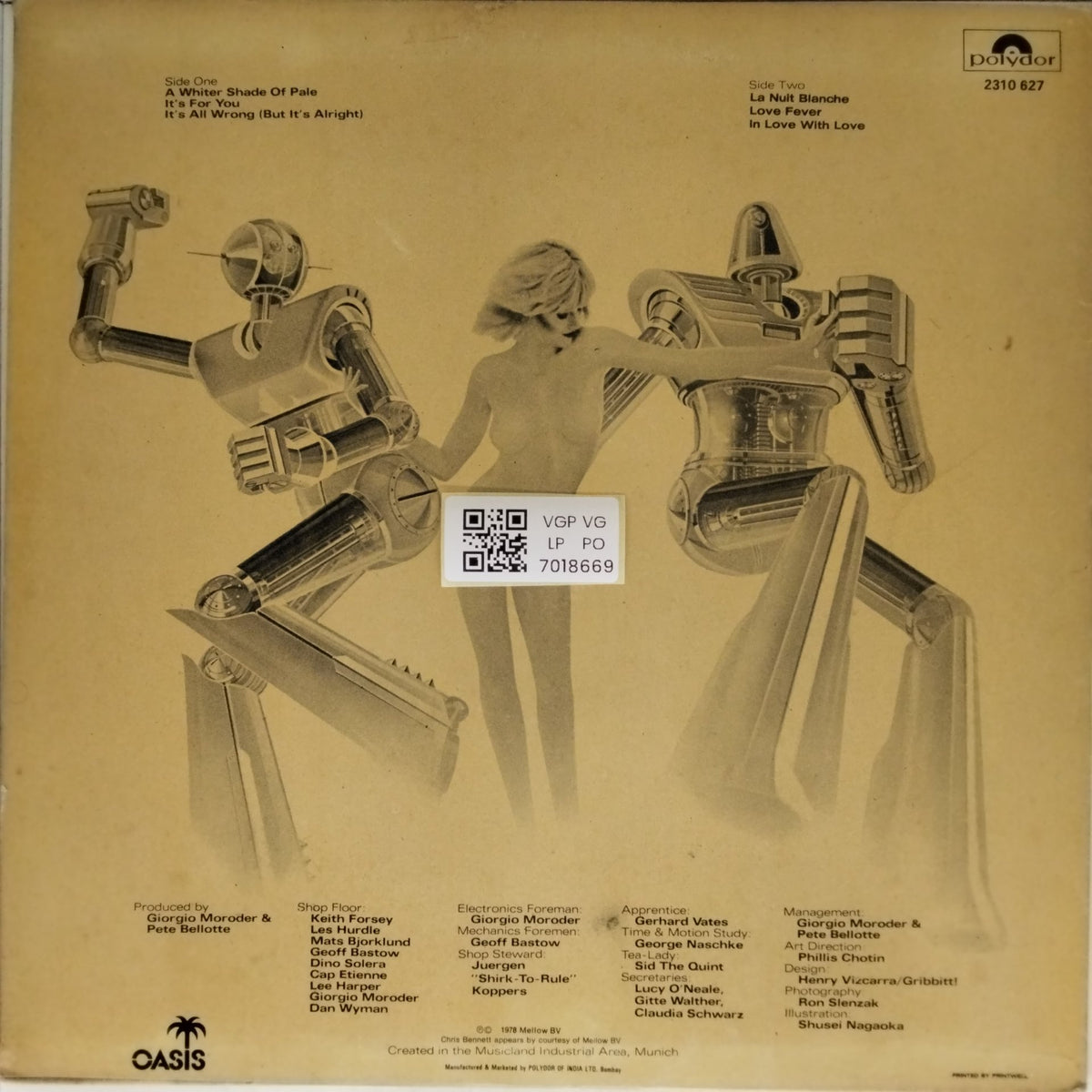 Munich Machine - A Whiter Shade of Pale (Vinyl)