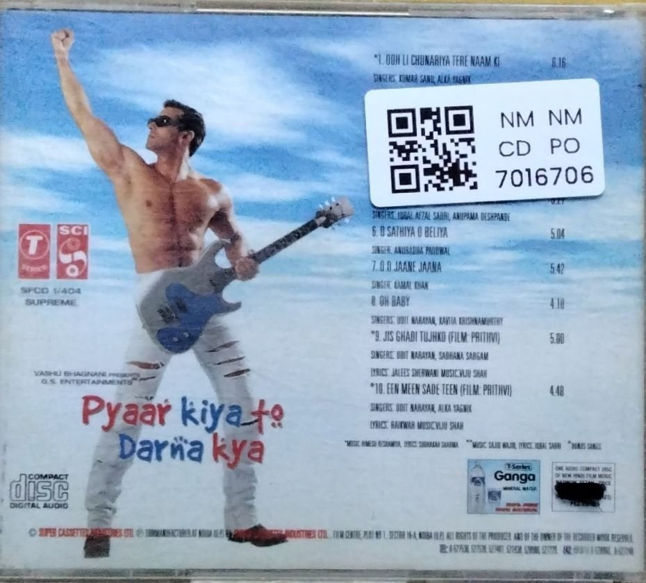 Jatin Lalit - Pyaar Kiya To Darna Kya (CD)