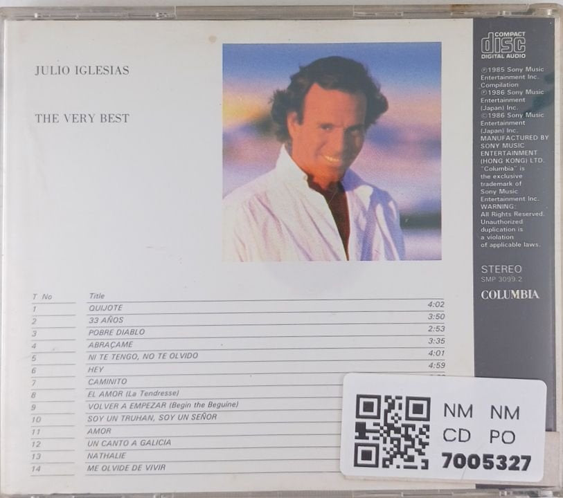 Julio Iglesias - The Very Best (CD)