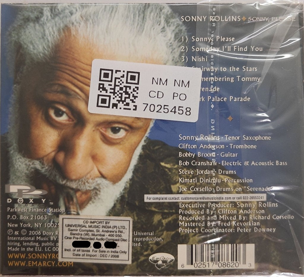 Sonny Rollins - Sonny, Please (CD)