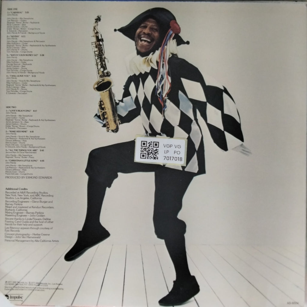 John Handy - Carnival (Vinyl)