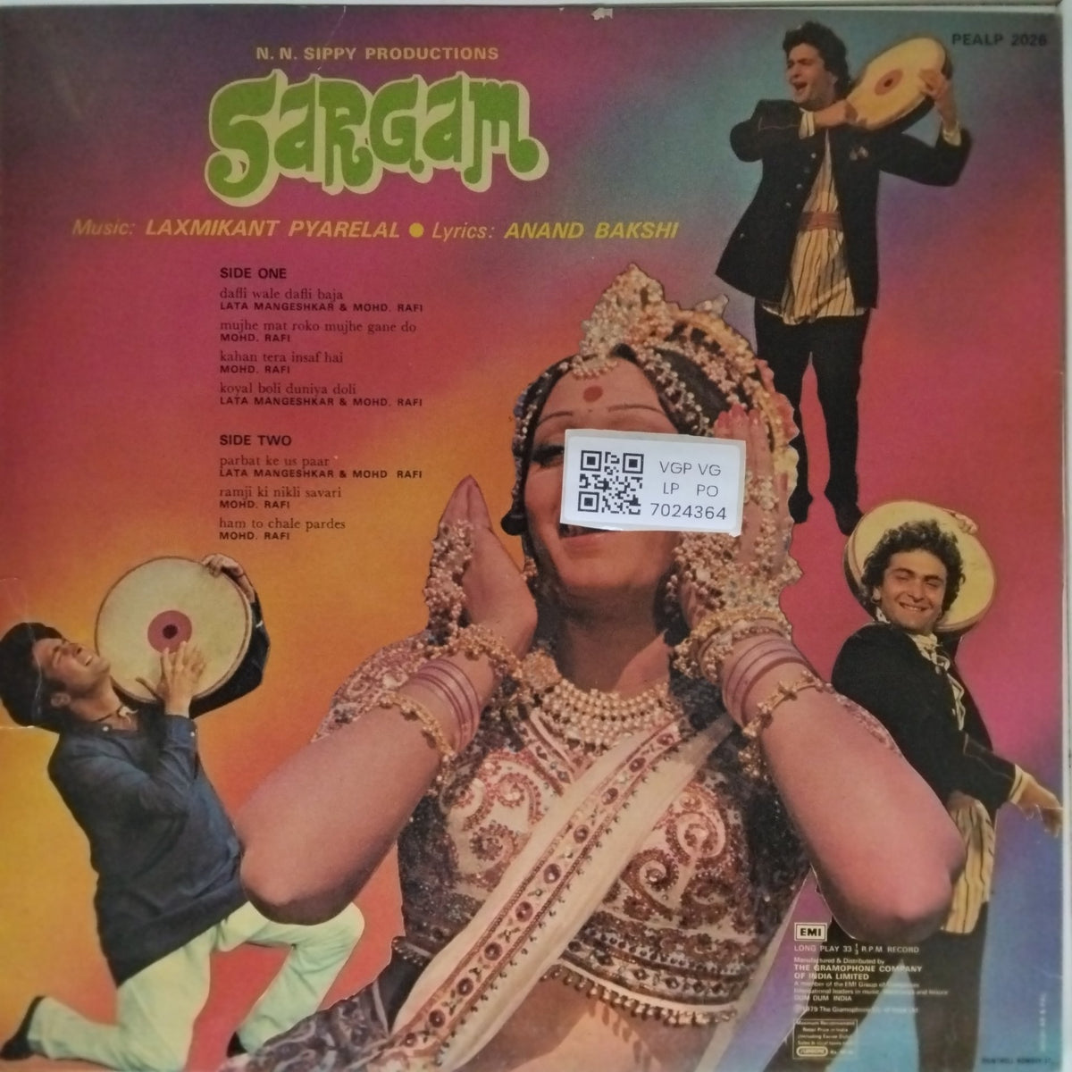 Laxmikant Pyarelal - Sargam (Vinyl)