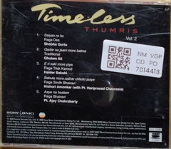 Kishori Amonkar, Ghulam Ali, Pt. Ajoy Chakrabarty, Shobha Gurtu - Timeless Thumris Vol. 2 (CD)