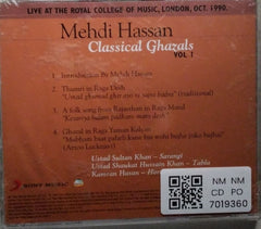Mehdi Hassan - Classical Ghazals Vol 1 (CD)