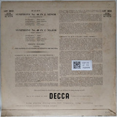 Joseph Haydn - Symphony No. 44 in E minor 'Trauersymphonie', Symphony No. 48 in C major 'Maria Theresa' (Vinyl)